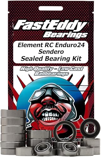 FastEddy Bearings Compatible con el kit de rodamientos sellados Element RC Enduro24 Sendero
