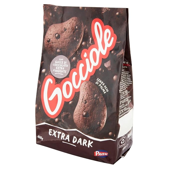 Gocciole Pavesi Extra Dark - Galletas 400g miniatura 4