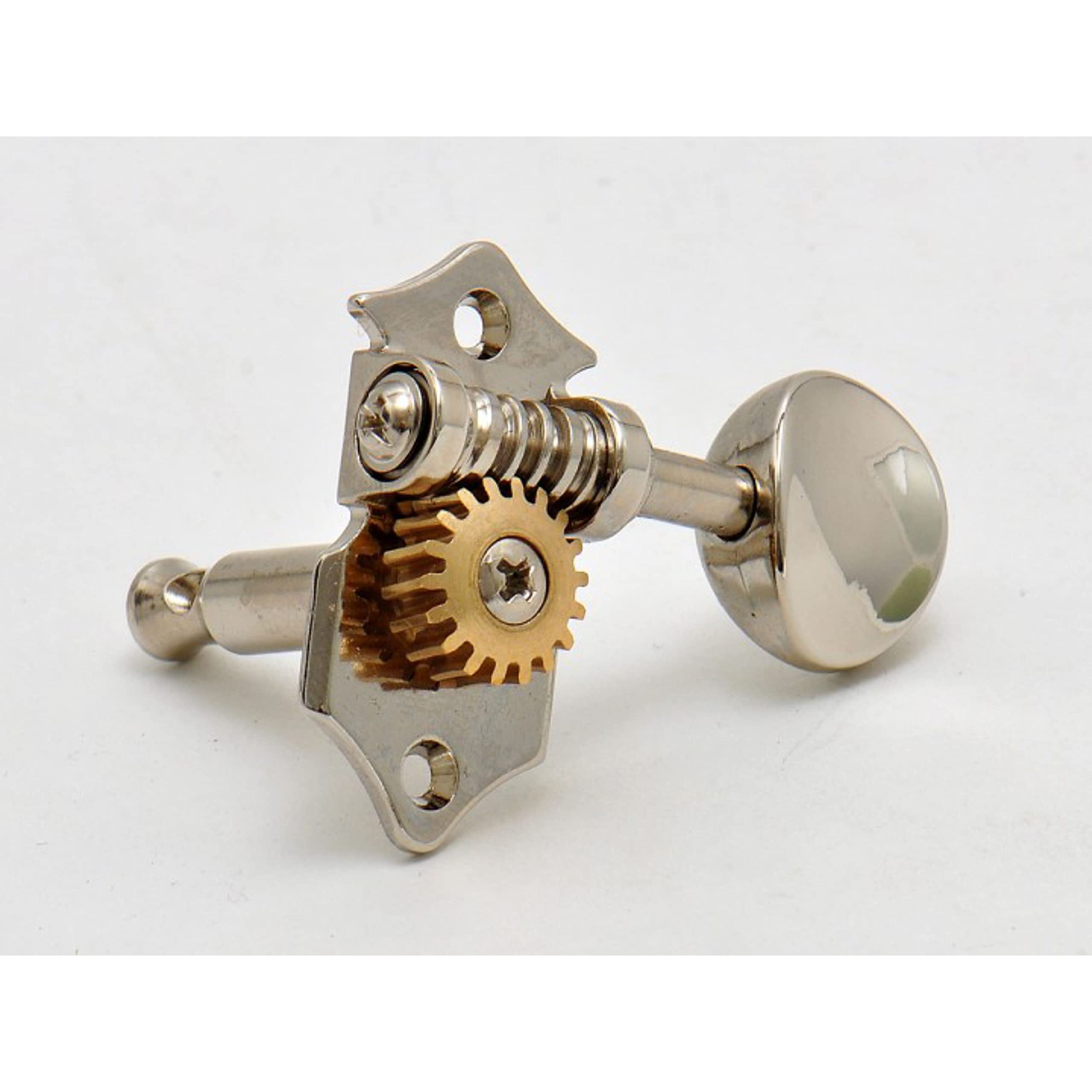Kluson MVV3N Traditional Open-Back Tuners 3L3R (Nickel) - Meccaniche per chitarra
