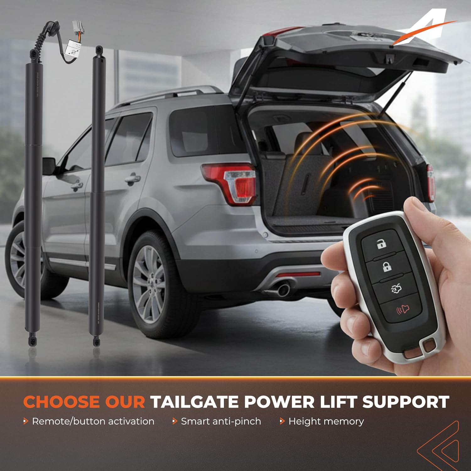 Power Liftgate Support Shock Struts Compatible with Ford Explorer 2011-2015 Electric Tailgate Power Lift Support Shock Struts Replace# BB5Z-14B351-A BB5Z-78406A10-B Left & Right 1Pair