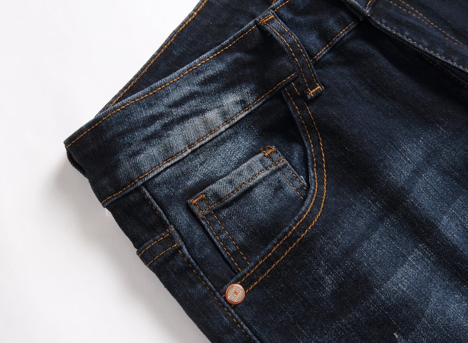Pantalones vaqueros ajustados para hombre, ajustados, ajustados, ajustados, ajustados, ajustados, de cintura flexible, pantalones vaqueros informales, de diseño ajustado, pantalones vaqueros, D#azul