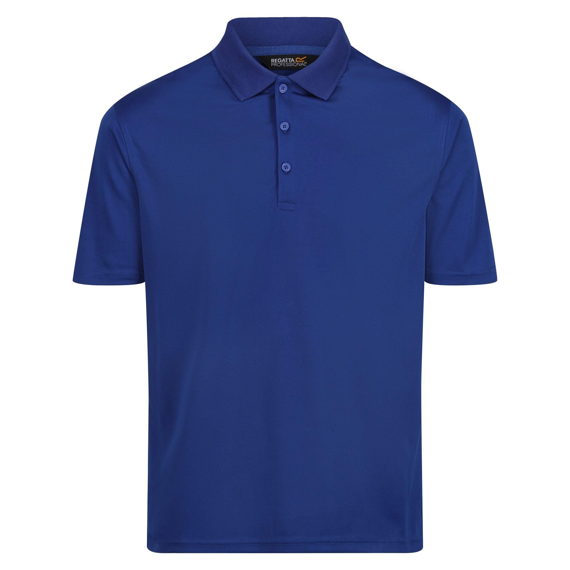 Regatta Professional Mens Pro Wicking Short Sleeved Polo Shirt, New Royal, S EU
