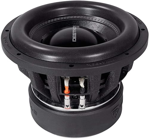 Miniatura 5 de Rockville Destroyer 12D2 - Subwoofer de audio para automóvil de competición de 12 pulgadas con bobinas de voz de EE. UU