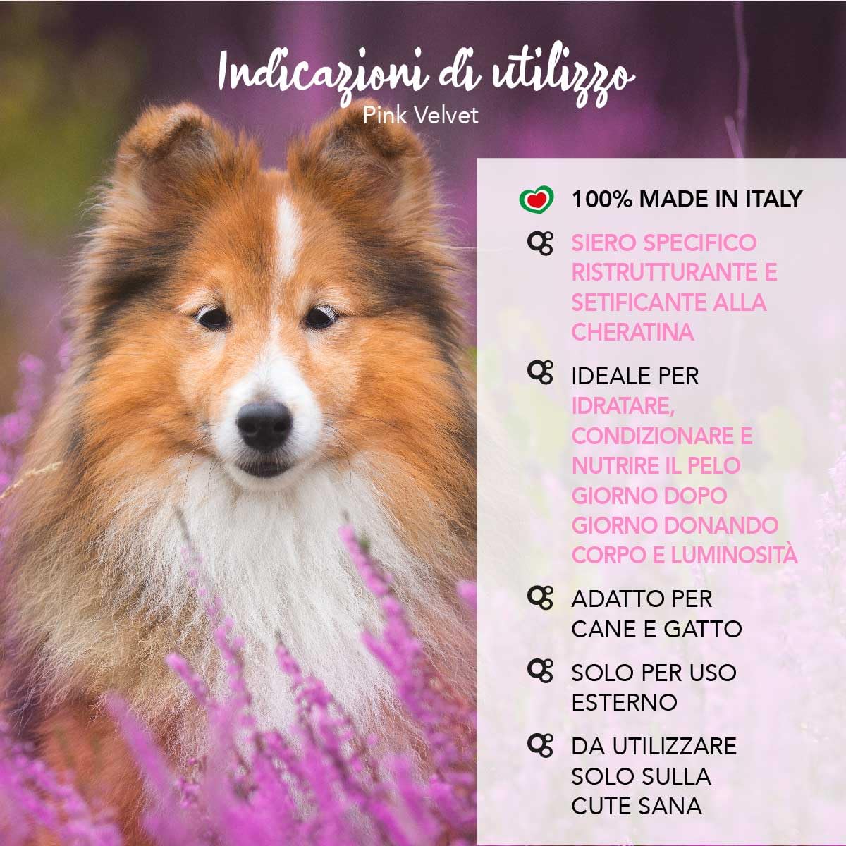 YUUP! - Pink Velvet spray idratante e ristrutturante effetto seta all'acido ialuronico, cheratina e acqua termale vulcanica, 150 ml