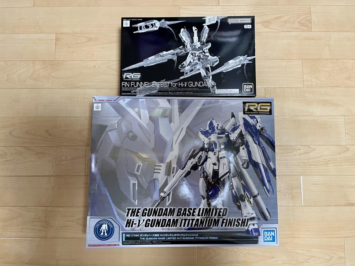 Amazon.co.jp: 2点セット RG 1/144 Hi-ν チタニウムフィニッシュ+ 