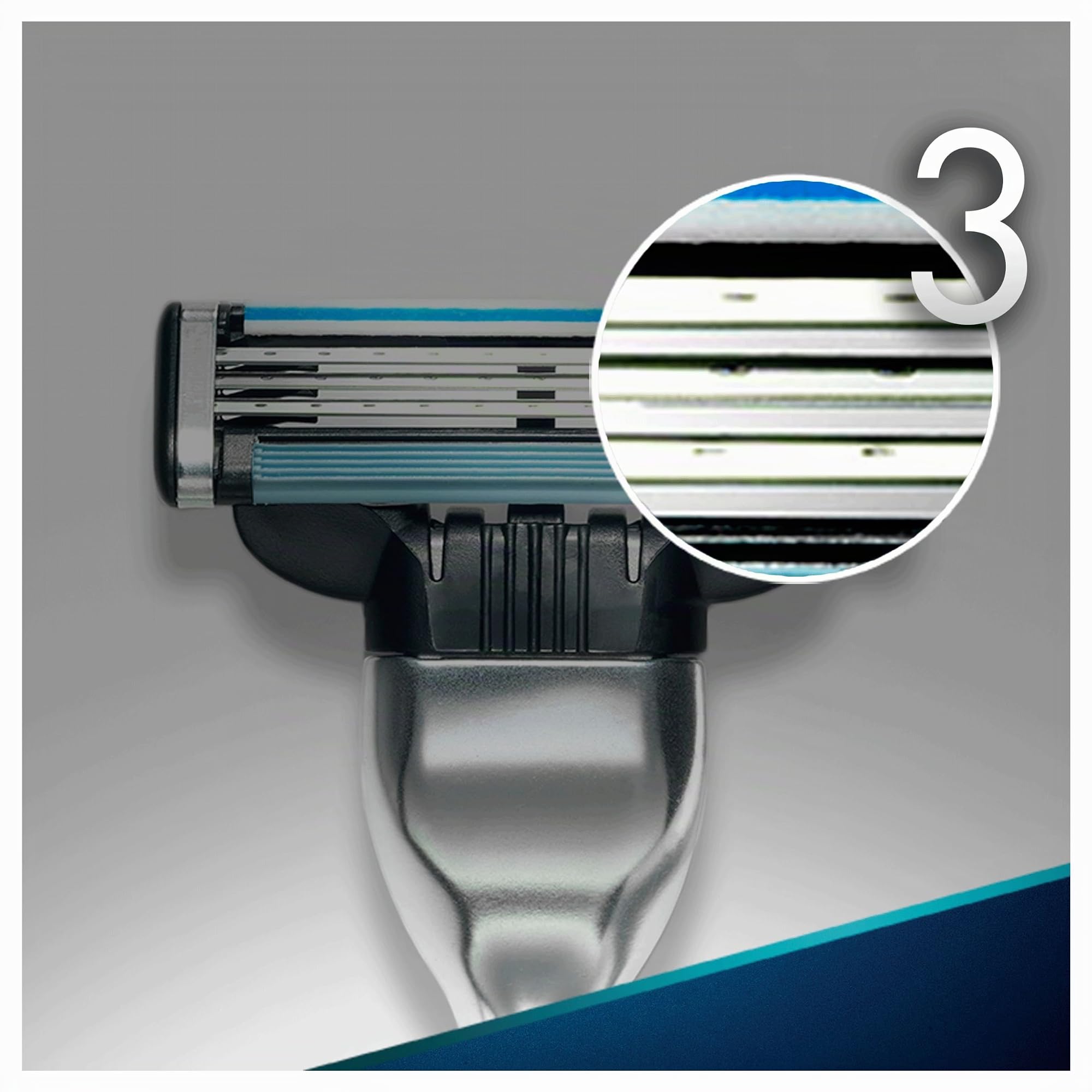 Gillette Mach3 Rasierklingen Für Männer, 20 Stück