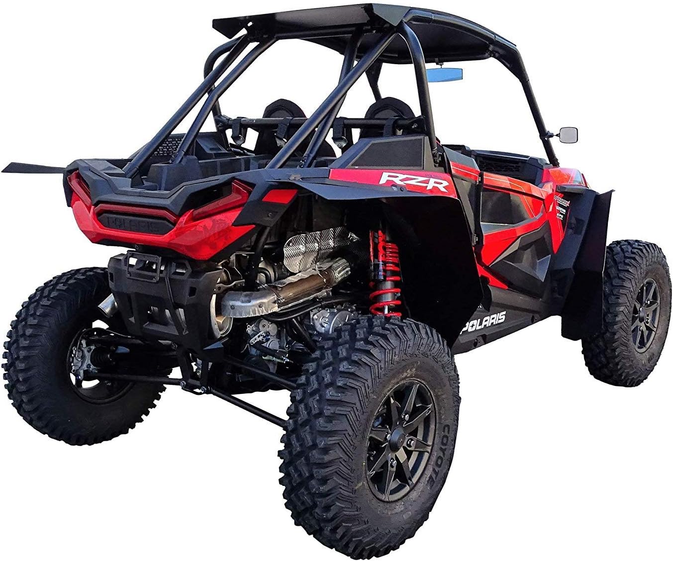 MudBusters Max Fender Flares for 2018-2022 Polaris RZR Turbo S (72inch)