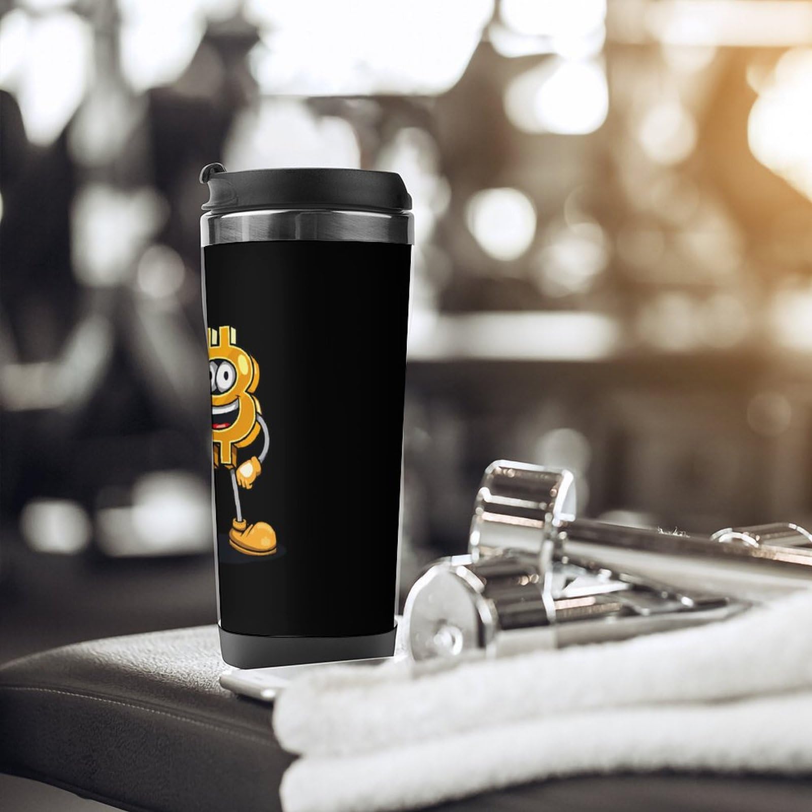 Amazon.co.jp: Bitcoin and Dollars 断熱ステンレススチールトラベルマグ 13オンス コーヒータンブラー  再利用可能なドリンクカップ : ホーム＆キッチン