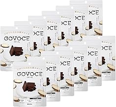 (Official) GOVOCE Cacao Free Hydrangan Burdock Chocolate (1 bag of 12 pieces, set of 12 bags), caffeine-free, dietary fiber, polyphenols, fructo-oligosaccharide