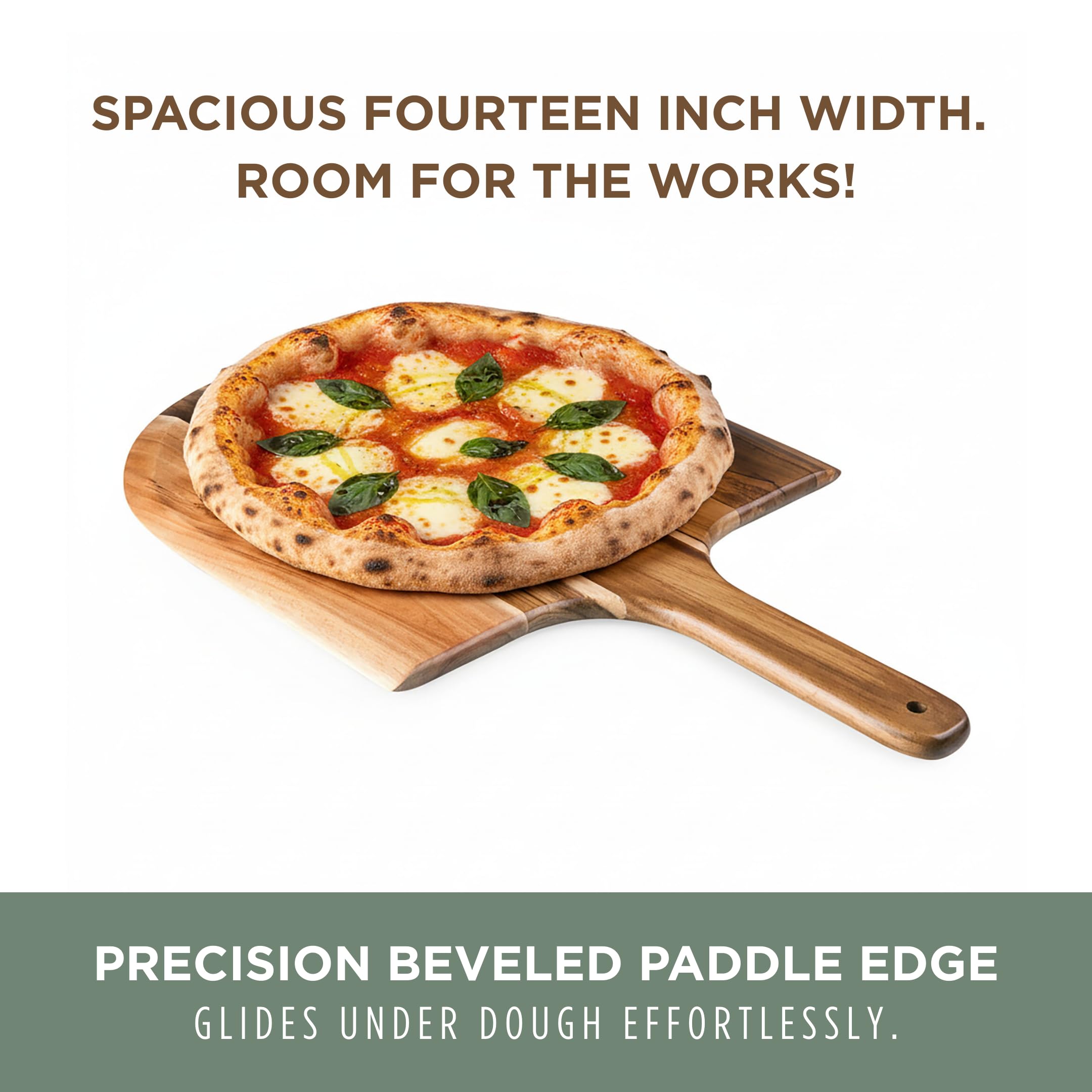 REVI Tobaki Peel セット スタンダード・アクション Amazon.com: PICNIC TIME Acacia Wood Pizza Spatula Peel, Serving