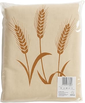 DEKA Rye-Filled Microwave Heating Pad 20x53cm 100% Natural Grain Pillow for Neck, Back, and Stomach Hot & Cold Therapy Pack with Washable Cotton Cover Oeko-TEX Certified Heat Pack