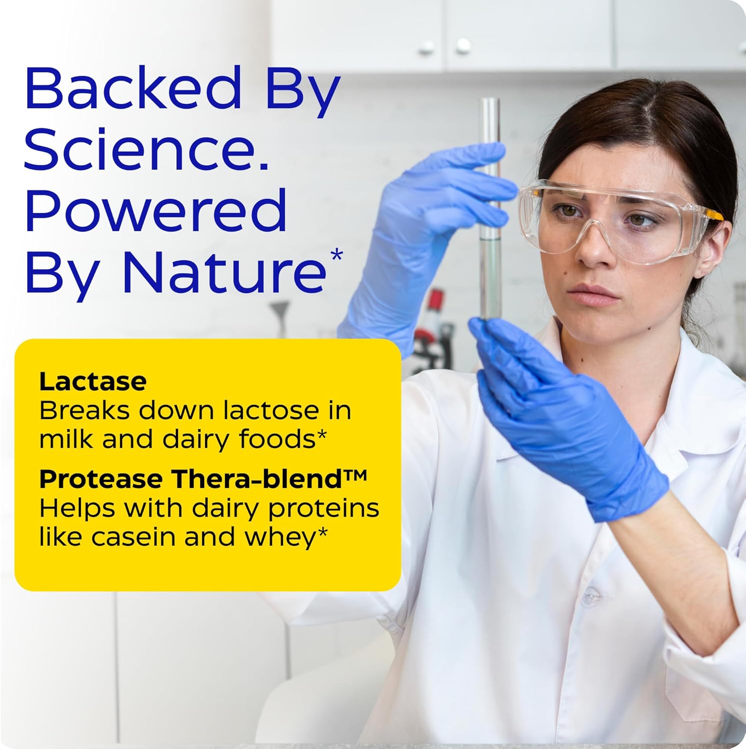 Enzymedica DairyAssist, 2-in-1 Digestive Enzymes for Dairy, Lactose and Casein Digestion, Fast-Acting Formula for Gas and Bloating Relief, 30 Capsules - Image 4