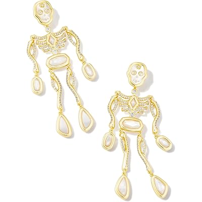 Серьги Kendra Scott Skeleton Statement Earrings