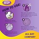 DOCTOR EXTRA SOFT All Day Comfort Triple Gel Trimmable Arch Support Insoles|Breathable Flat Feet Shock Absorption Heel Cushion Sports Shoe Inserts For Women Size 4-10Uk (Pack Of 2) gallery image