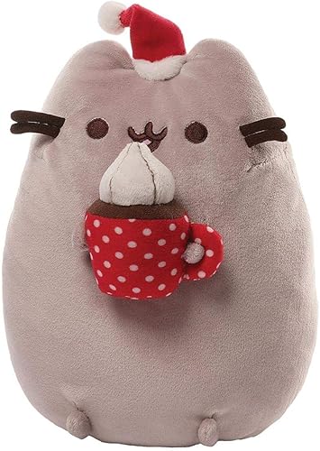 Gund pusheen Navidad snackable Peluche