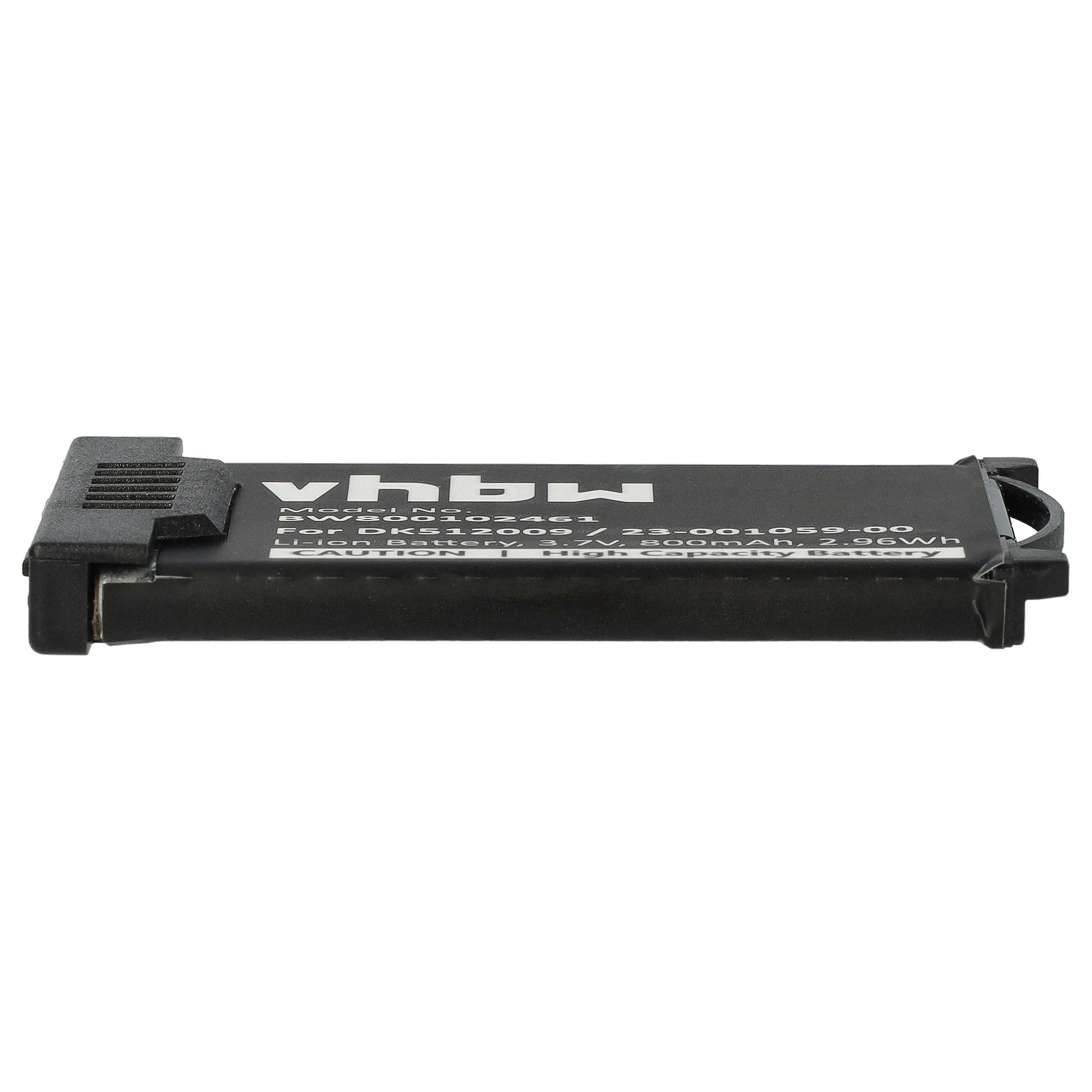 vhbw 3X Batterie Compatible avec Mitel 612d, 622d, 632d, 620d, 622dt, 610d, 612dt, 630d, 600d téléphone Fixe sans Fil (800mAh, 3,7V, Li-ION)