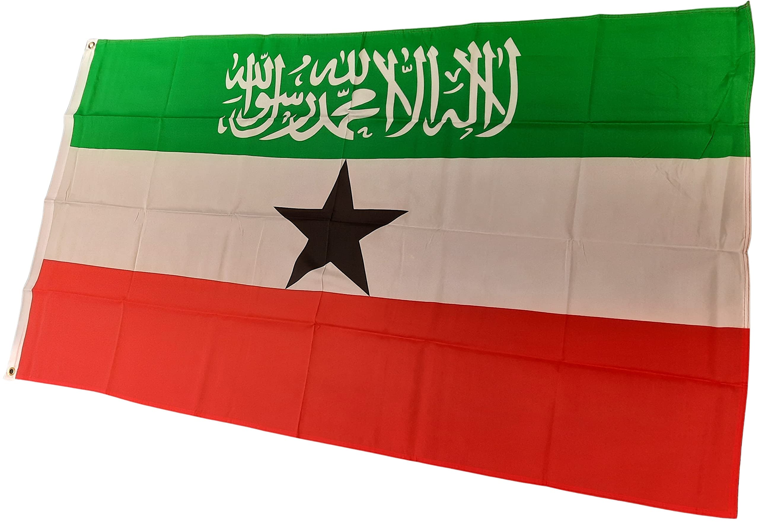 Somaliland Flag 5ft x 3ft 75d Premium Polyester Suitable For Flagpoles | Strong Polyester 5x3 foot material flag with Eyelets