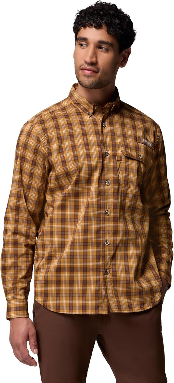 Columbia Men's Sharptail Long Sleeve Yarn Dye Shirt