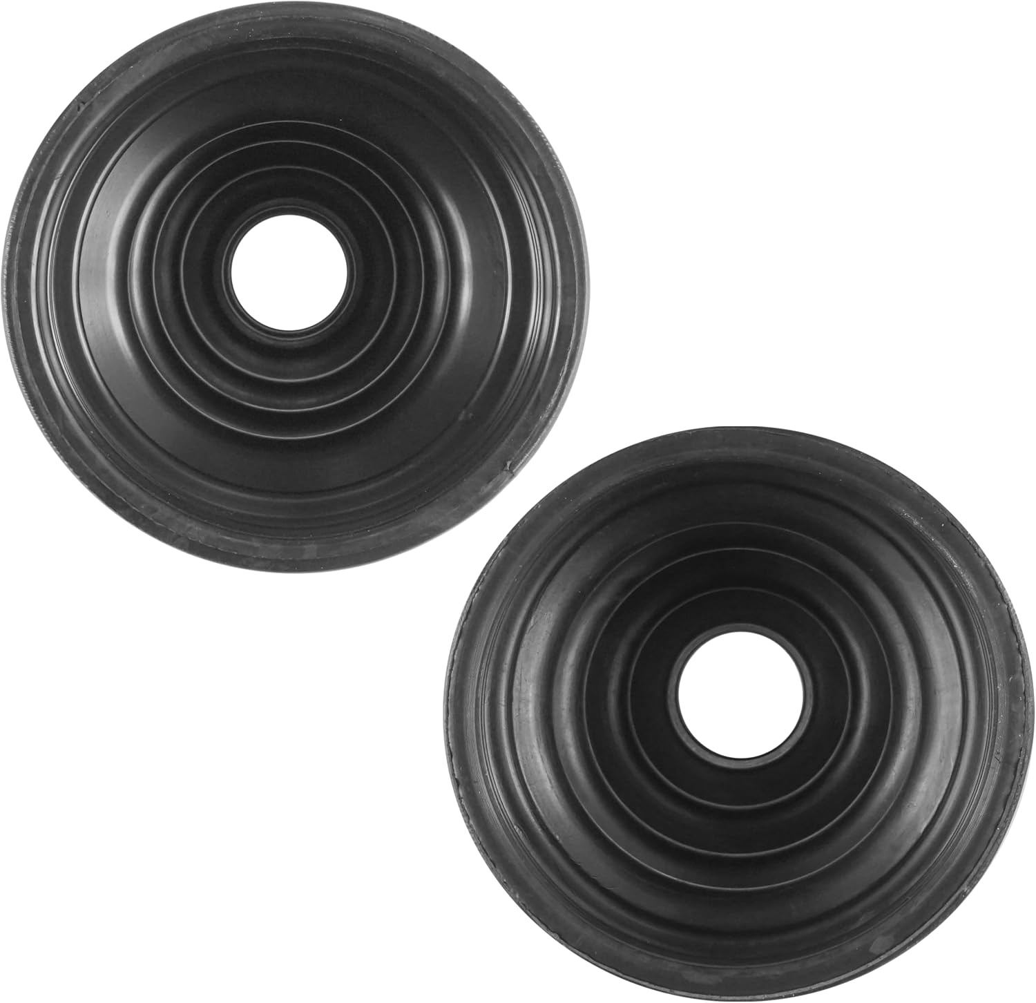 Caltric Rear Axle Inner and Outer CV Boot Kit Compatible with Yamaha Grizzly 660 YFM660 4X4 2002-2008 | 5KM-2530X-12-00 5GH-2510G-00-00 5KM-2530Y-11-00 5KM-2510H-00-00