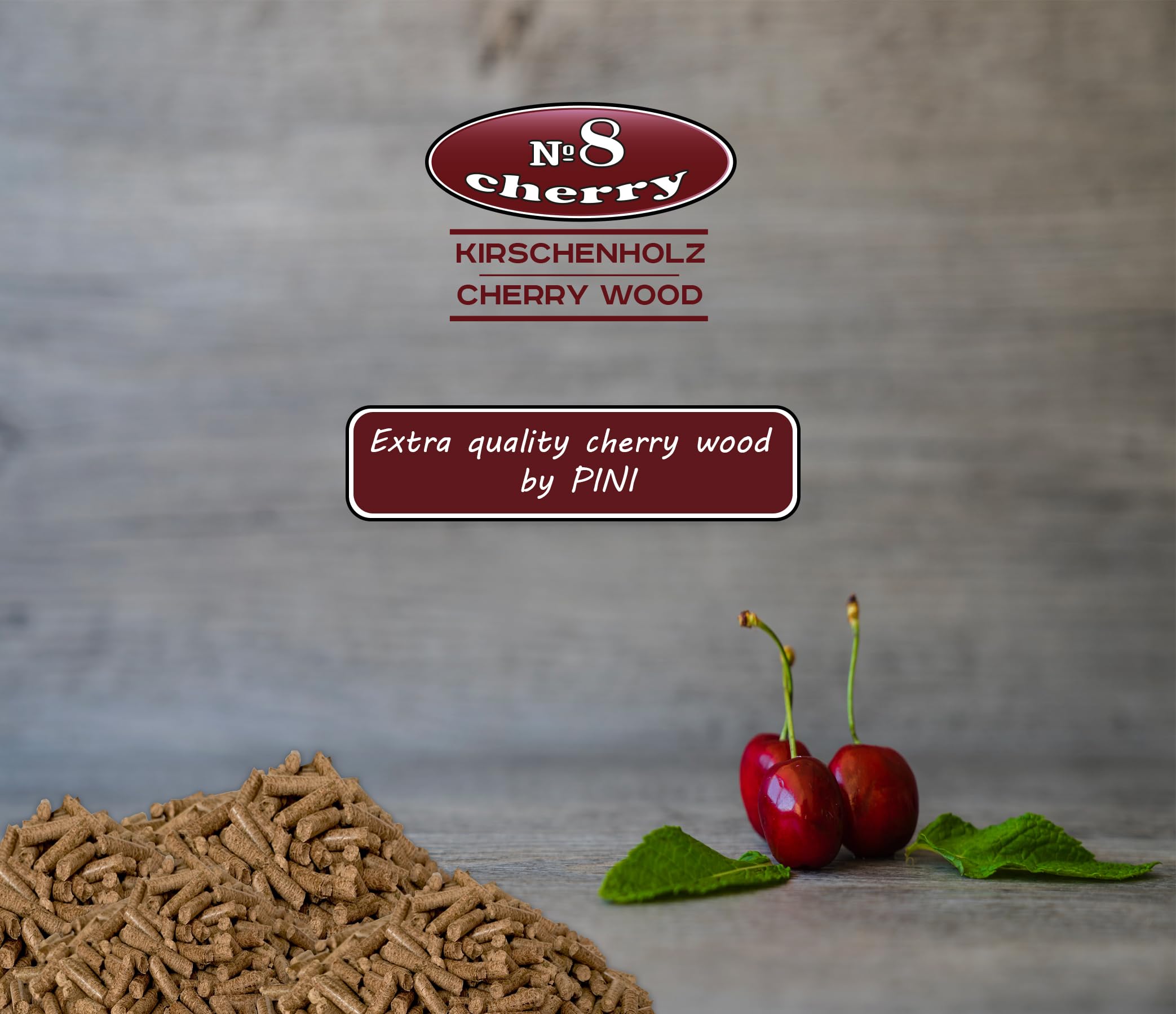 BURNHARD Pellets In Legno Hickory 10kg - Pellet In Ciliegio Per Forni Da Pizza - Foto 3
