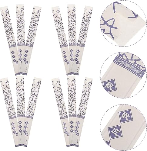 Miniatura 4 de 500pcs Bolsas de Papel Palillos Restaurante Suministros Desechables Palillos Manga Palillo Bolsa de Papel Suministros para llevar Bolsa de Palillo