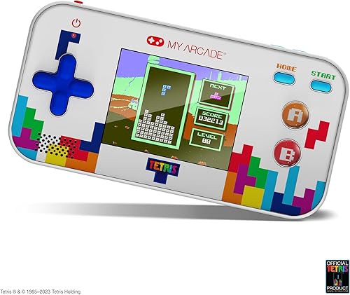 Miniatura 3 de My Arcade Tetris Gamer V sistema de videojuegos portátil con 201 juegos, pantalla a todo color de 2.5", tamaño de bolsillo