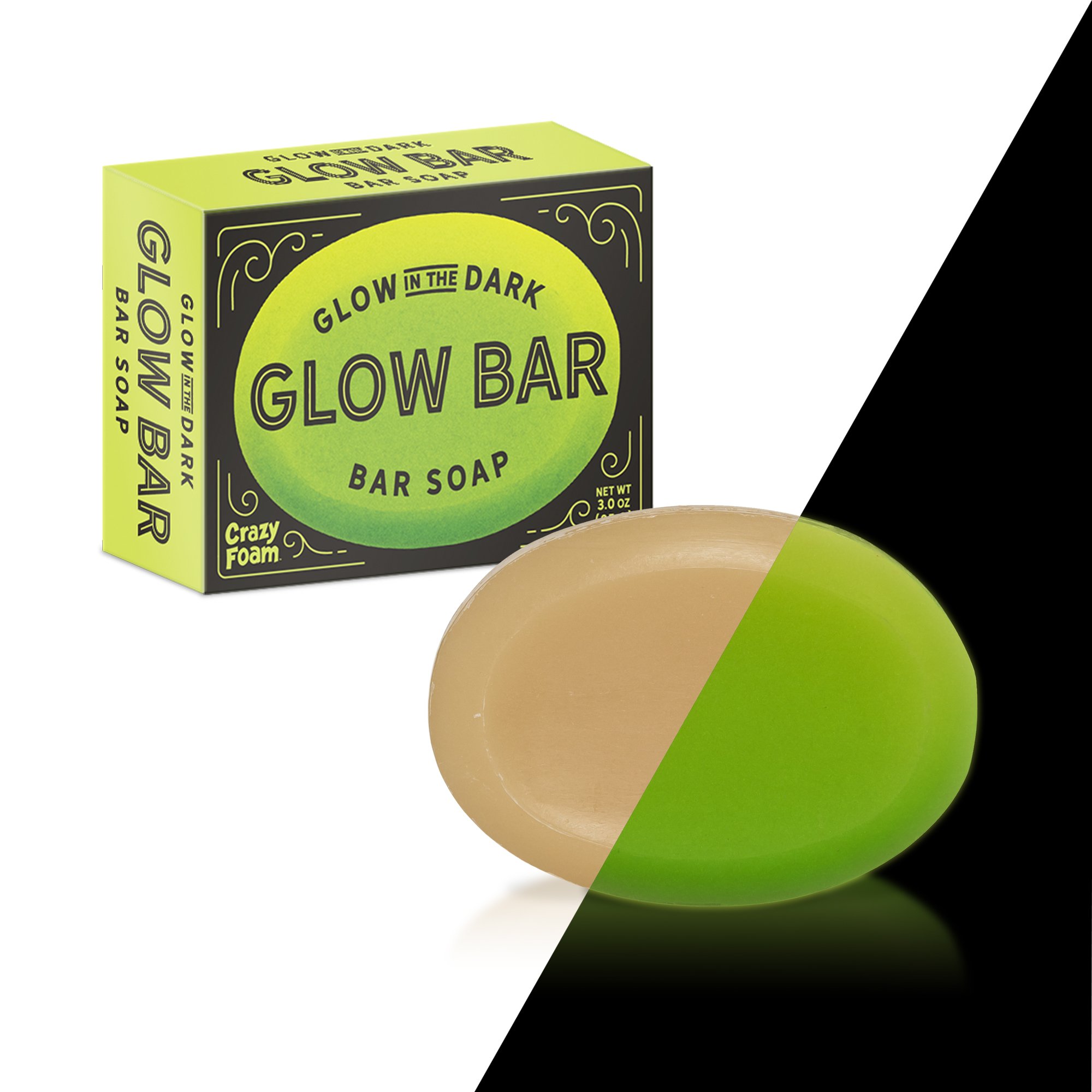 Glow in the Dark Bar Soap 2 pack