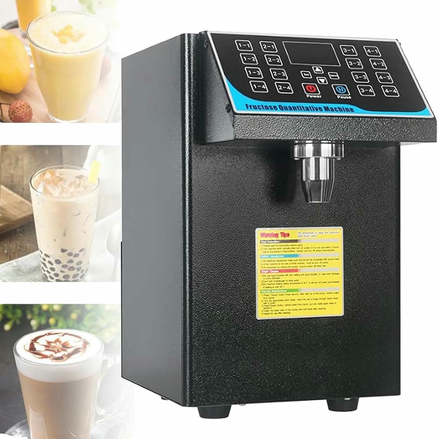 Automatic Fructose Syrup Dispenser, Quantitative Fructose Machine of 450W 7500cc, for Coffee with Milk ~/