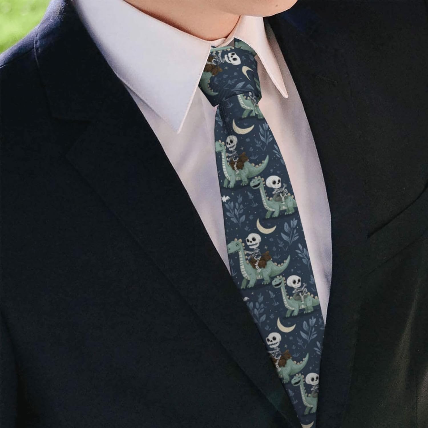 Men'S Tie Funny Casual Neckties For Men Holiday Season Party Gifts