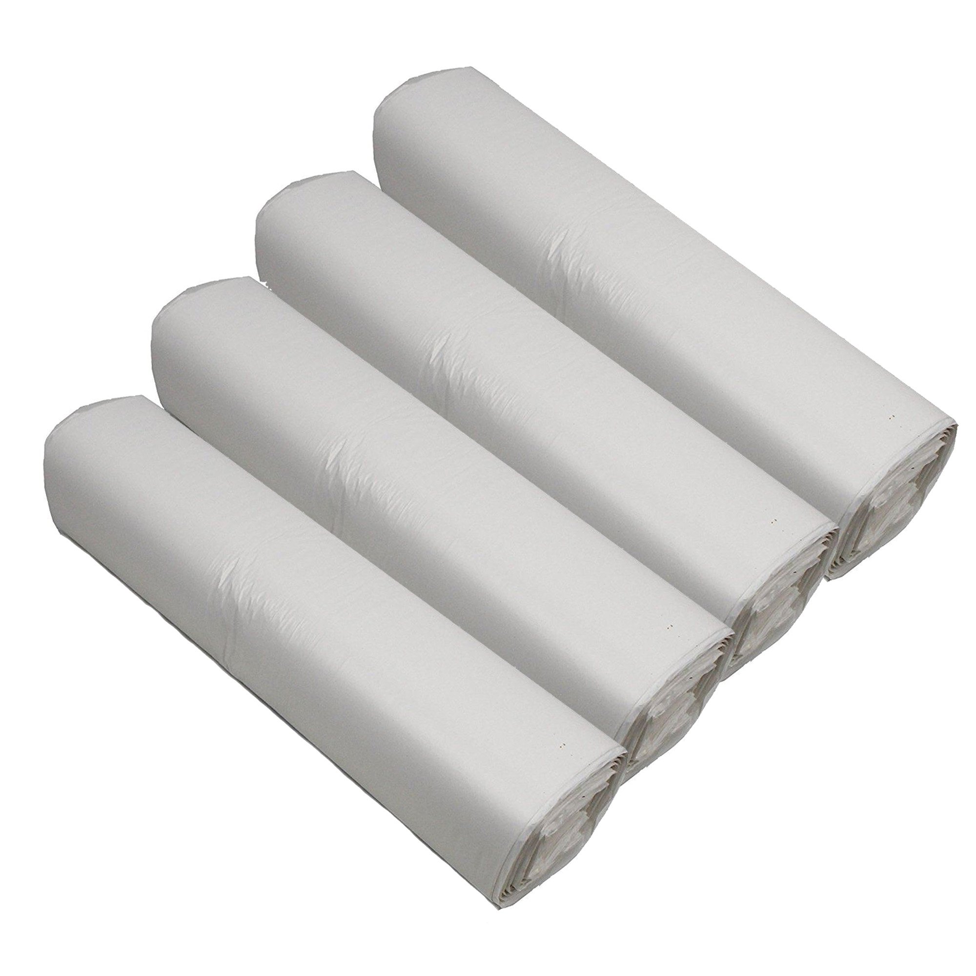 Auntie Morags White 30L Swing Bin Liners/Bags - 4 Rolls Of 100 Refuse Sacks - 400 Bags Total