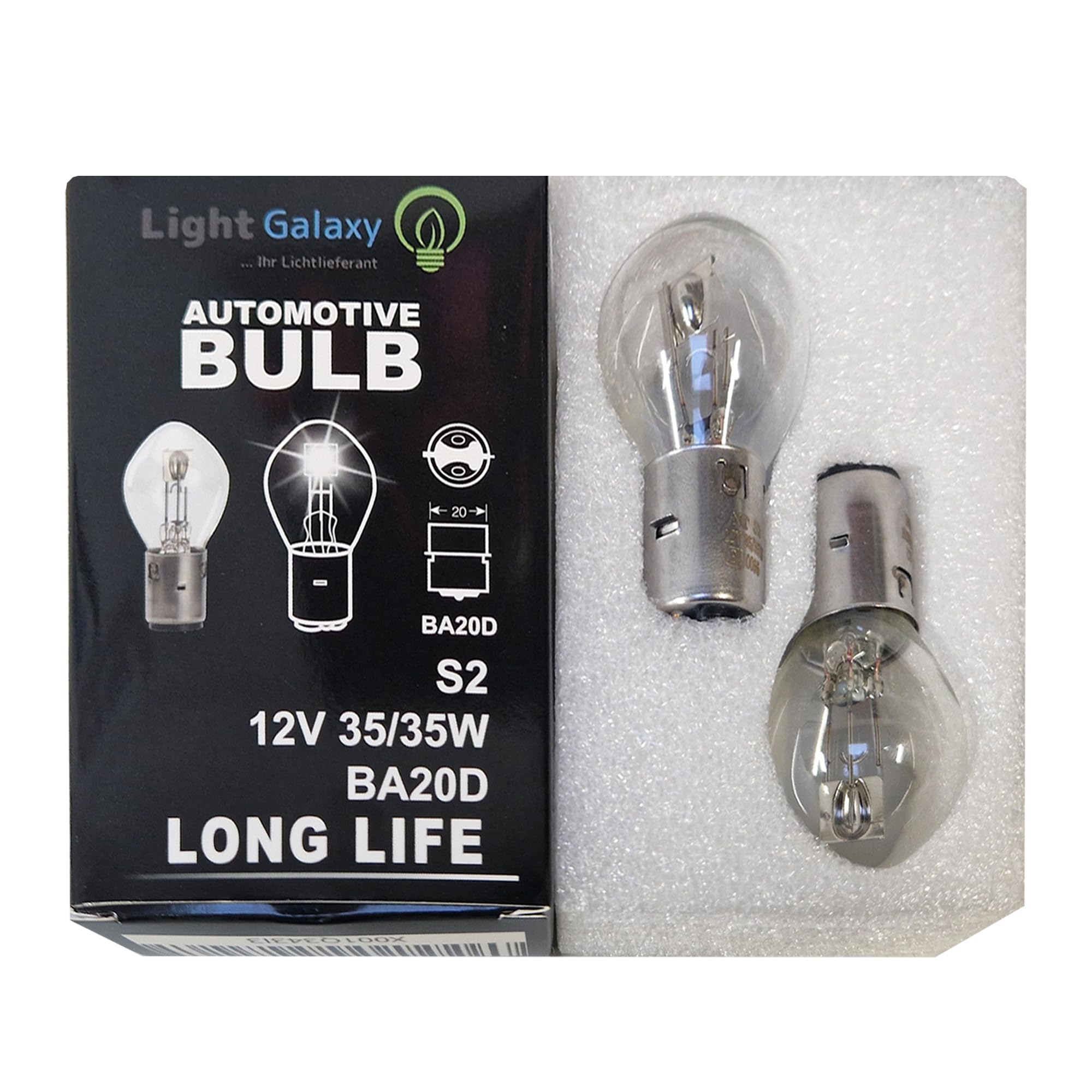 Lampadina A Incandescenza S2, Da 12V, 35W, BA20D, Con Contrassegno E - Foto 4