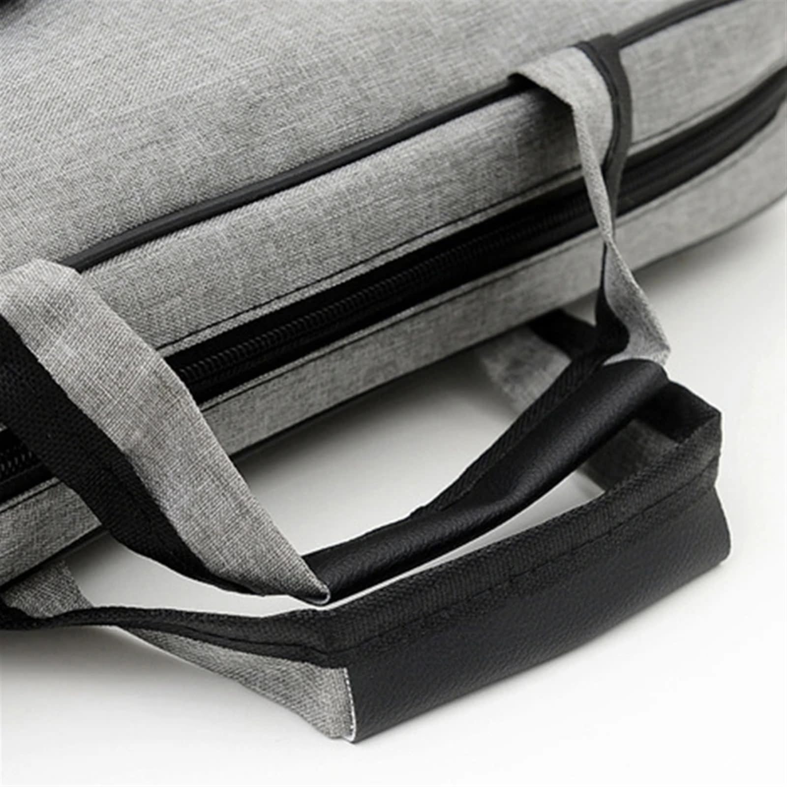 Borsa for laptop 15.6 Notebook antiurto da 17 pollici for custodia for computer a tracolla for valigetta con Stra regolabile per Computer Compatibile(Black 17inch)