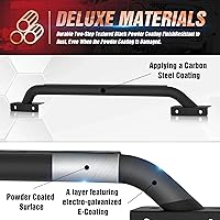 Vista 3 de Rejilla Bull Bar Protector de cepillo con soporte de luz compatible con Ford Bronco 2021 2022 2023 2024 2025 2026