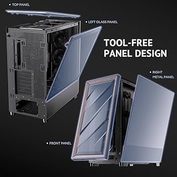 自作PC Core i5-6500 /H170-PRO/ANTEC Solo Amazon.com: Antec Flux Wood White, 5 x PWM Fans Included