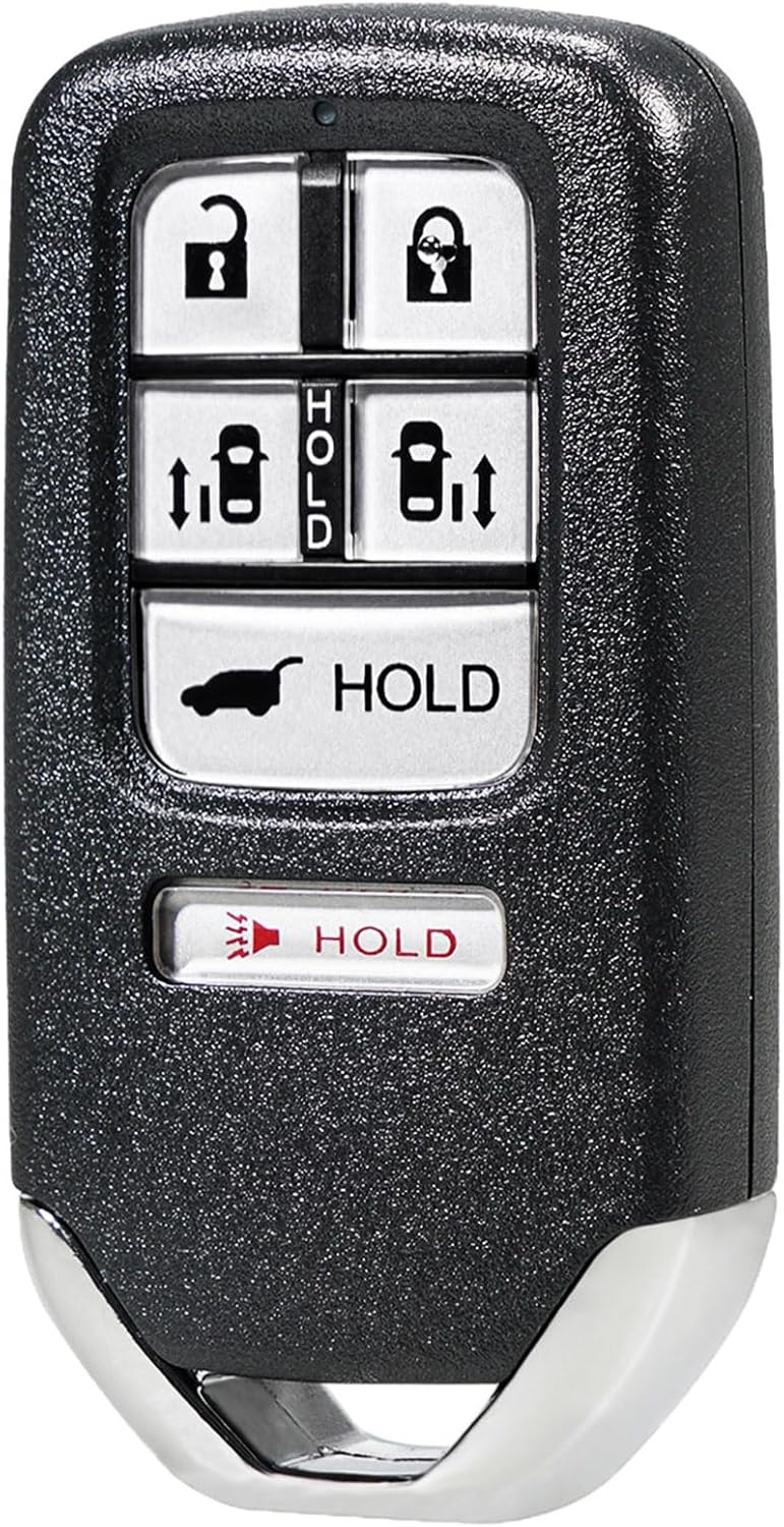TOP-VIGOR Keyless Entry Remote Key Fob Replacement 313.8MHz Compatible with Honda Odyssey 2014 2015 2016 2017, 6 Button ID47 Chip for KR5V1X 72147-TK8-A61