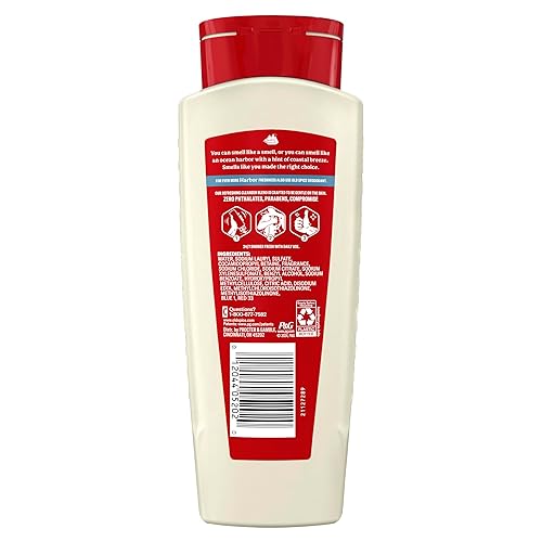 Miniatura 9 de Old Spice Gel de baño limpiador para hombres, ducha 247 fresco con aroma duradero, limpia y refresca, suave con la piel, vitamina B3, puerto con
