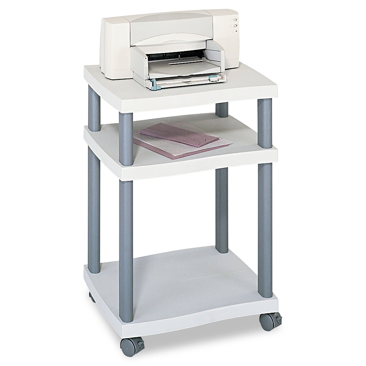 syokougyoページ‼️ホワイト＆ブラックモール Amazon.com: Safco Products 1860GR Wave Desk Side Printer Machine