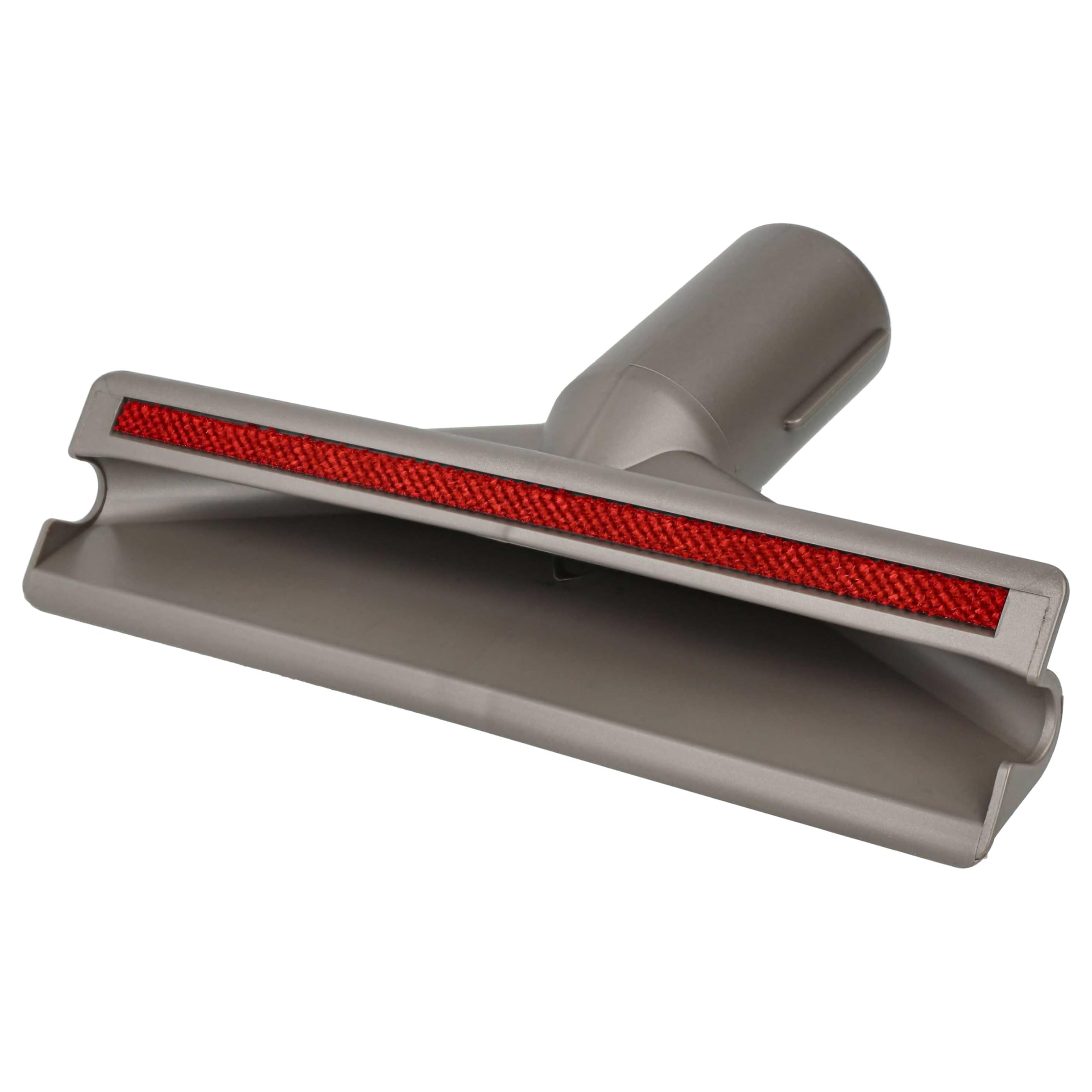 Vhbw Grey, Red Upholstery Nozzle Compatible With Dyson V12 Detect Slim Absolute Vacuum Cleaner, 11 Cm