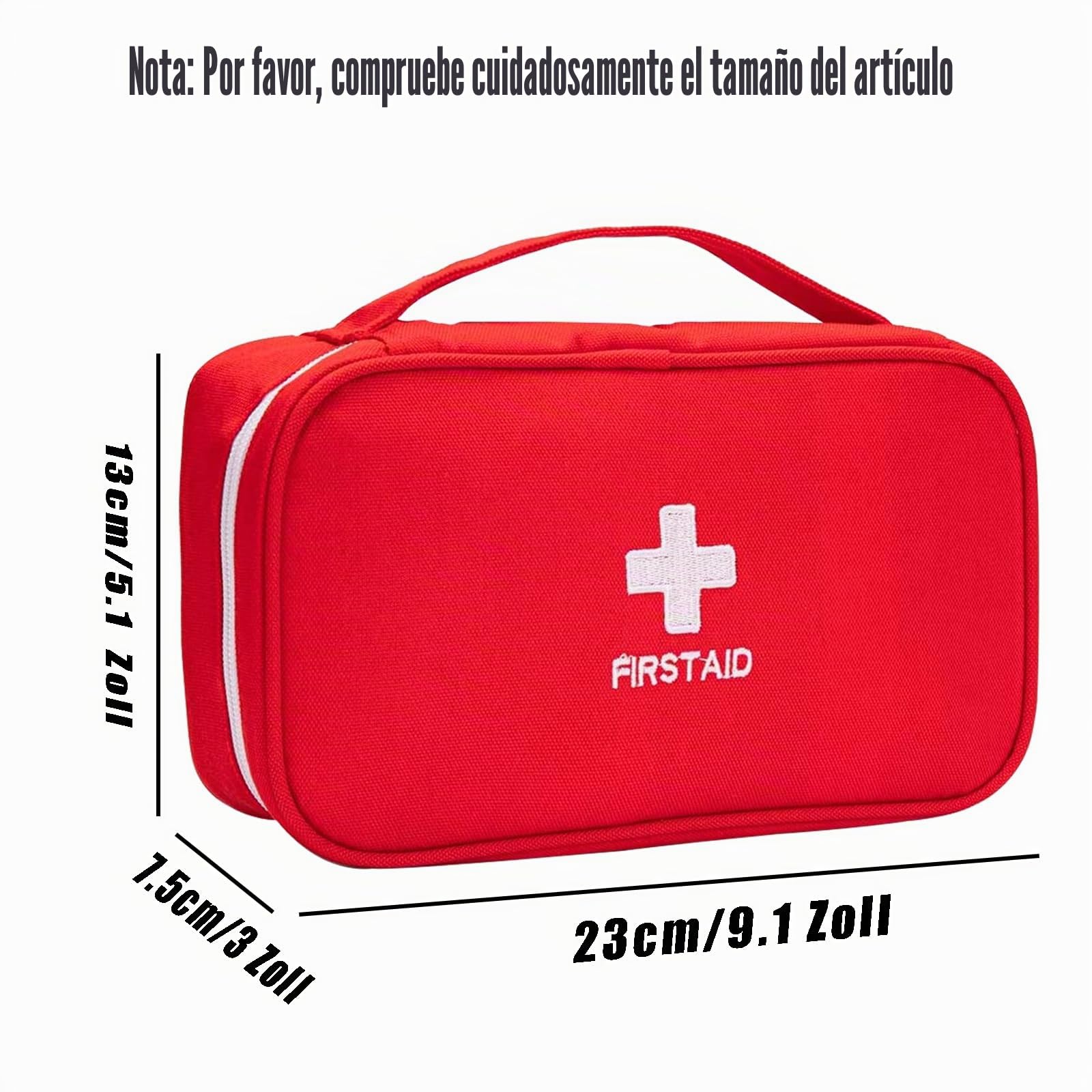Botiquin de Primeros Auxilios, 2PCS Kit Primeros Auxilios Gran Capacidad First Aid Kit,Primeros Auxilios Viaje Bolsa Botiquin Vacia para Oficina Hogar Deportes Viajes Senderismo Camping