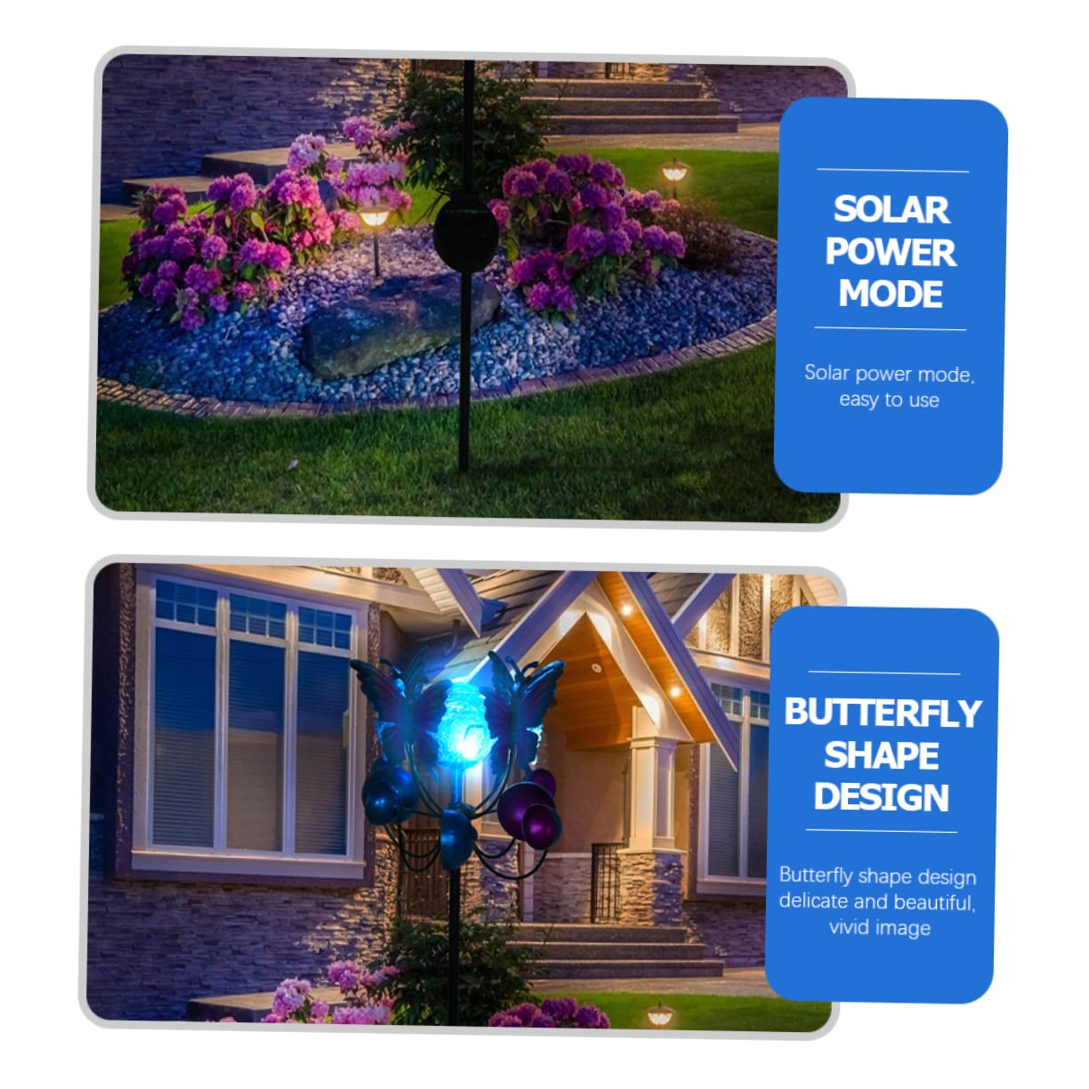 Yardwe Design Decorazione Esterno per Cortile e Illuminazione Notturna e Delicata