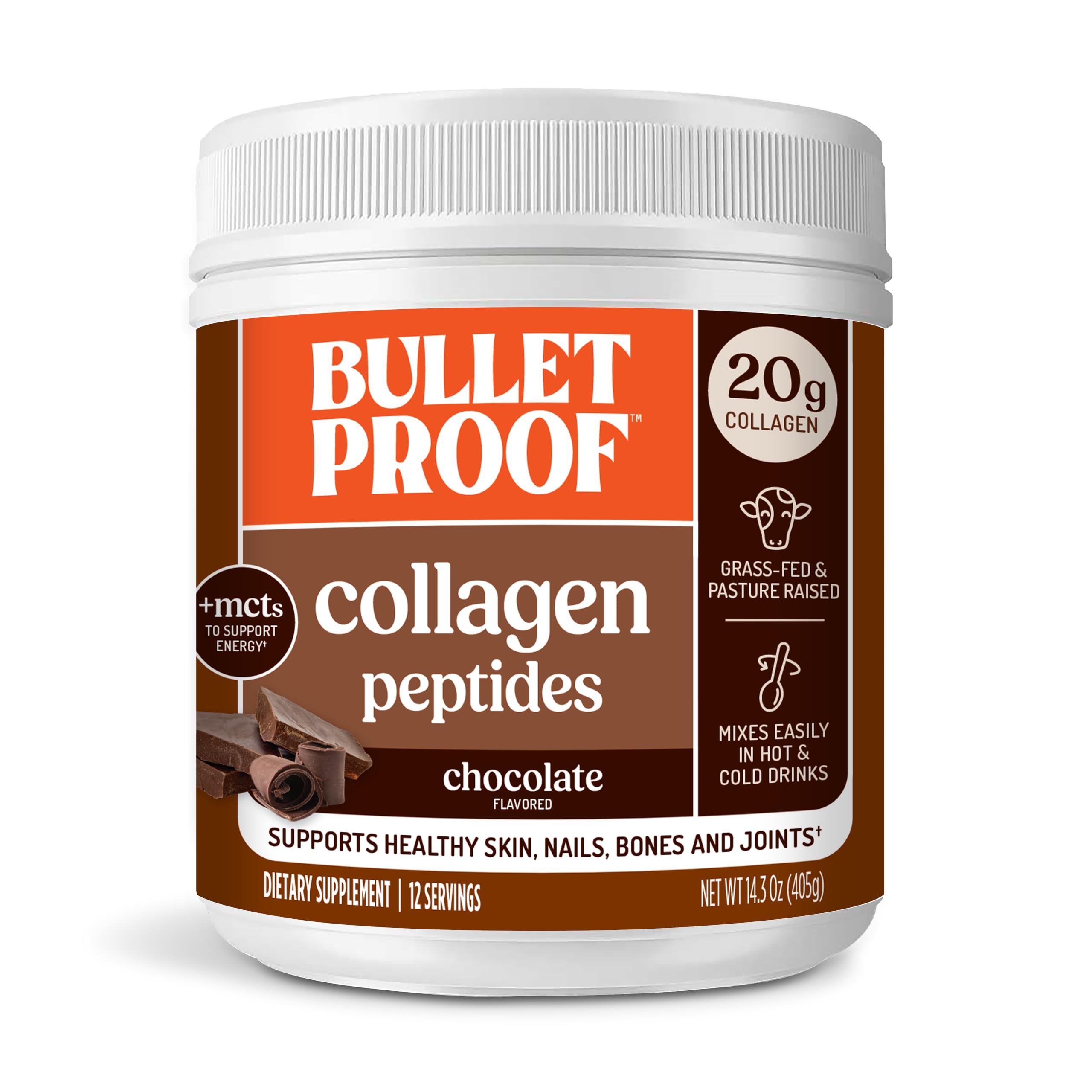 Bulletproof Unflavored Collagen Peptides Protein Powder, 14.3 oz — Amazon image 17
