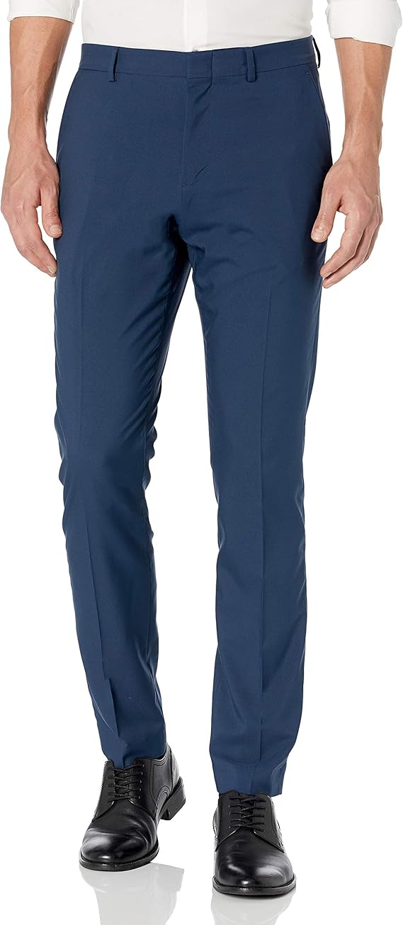 Fit flat front dress pants
