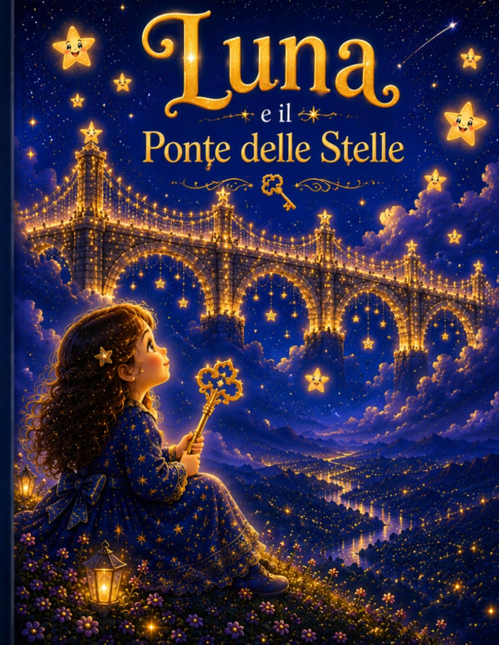 Luna e il Ponte delle Stelle: Una magica avventura tra stelle luminose, chiavi dorate e sogni da custodire (Le Avventure Magiche di Luna)