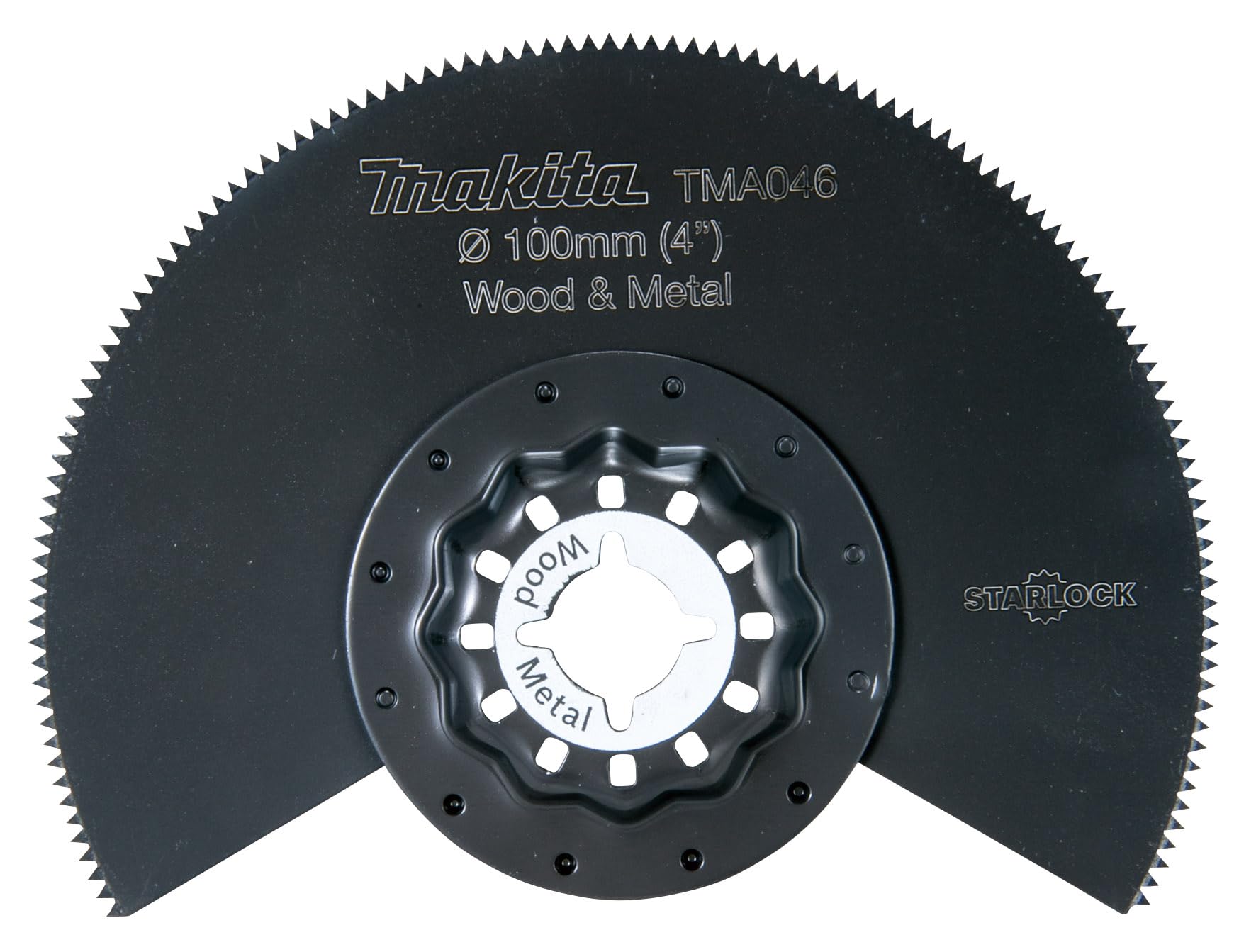 Makita Black B-64808 Multi-Tool Starlock Segment Saw Blade Tma046 Hcs