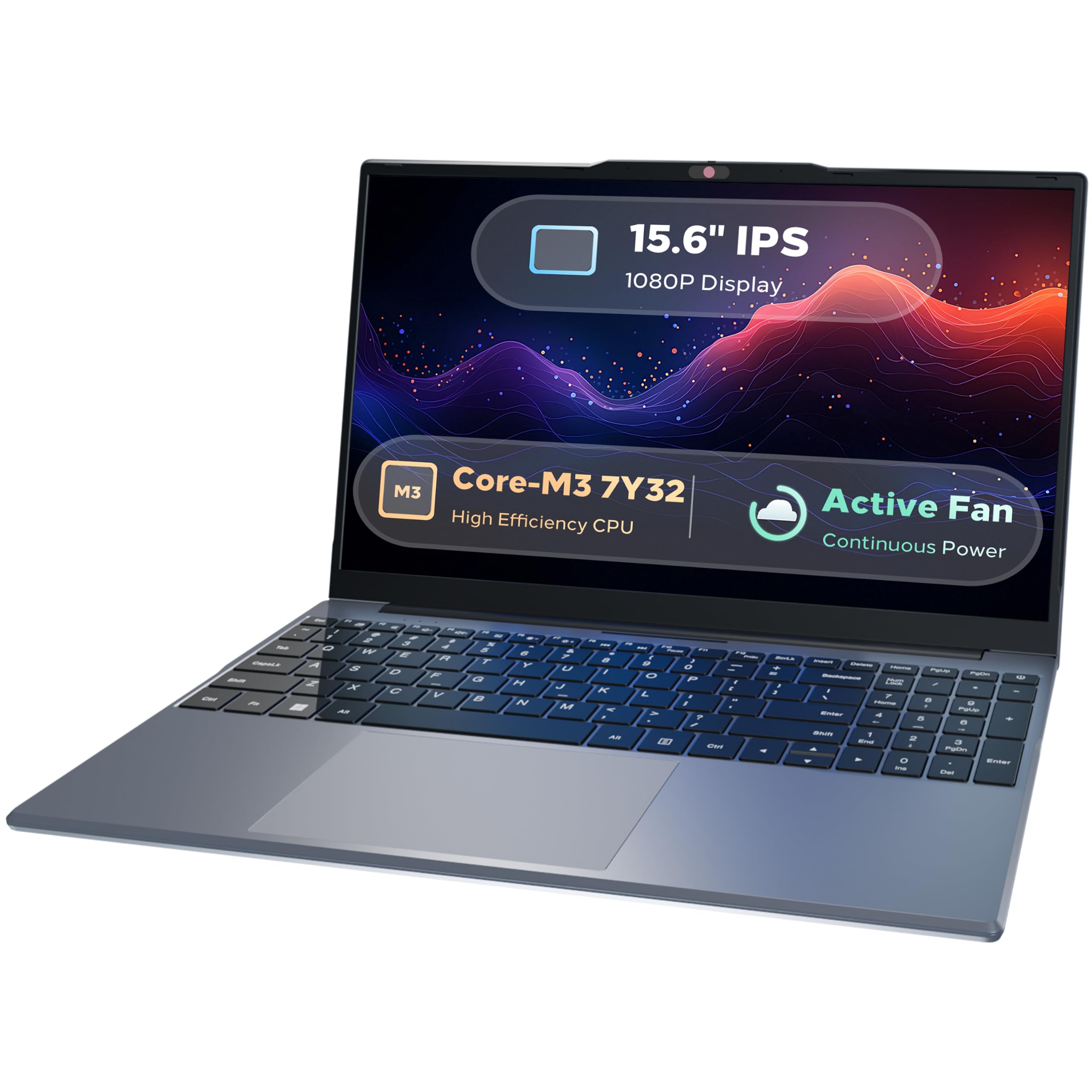 Phatom 15.6" FHD Laptop Computer 4GB RAM 128GB SSD Windows 11 Compatible