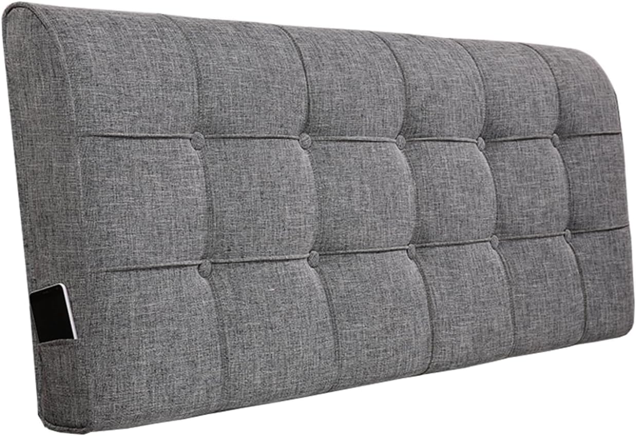 ZZYK Linen Headboard Padded Headboard Tufted Button Cushion Board