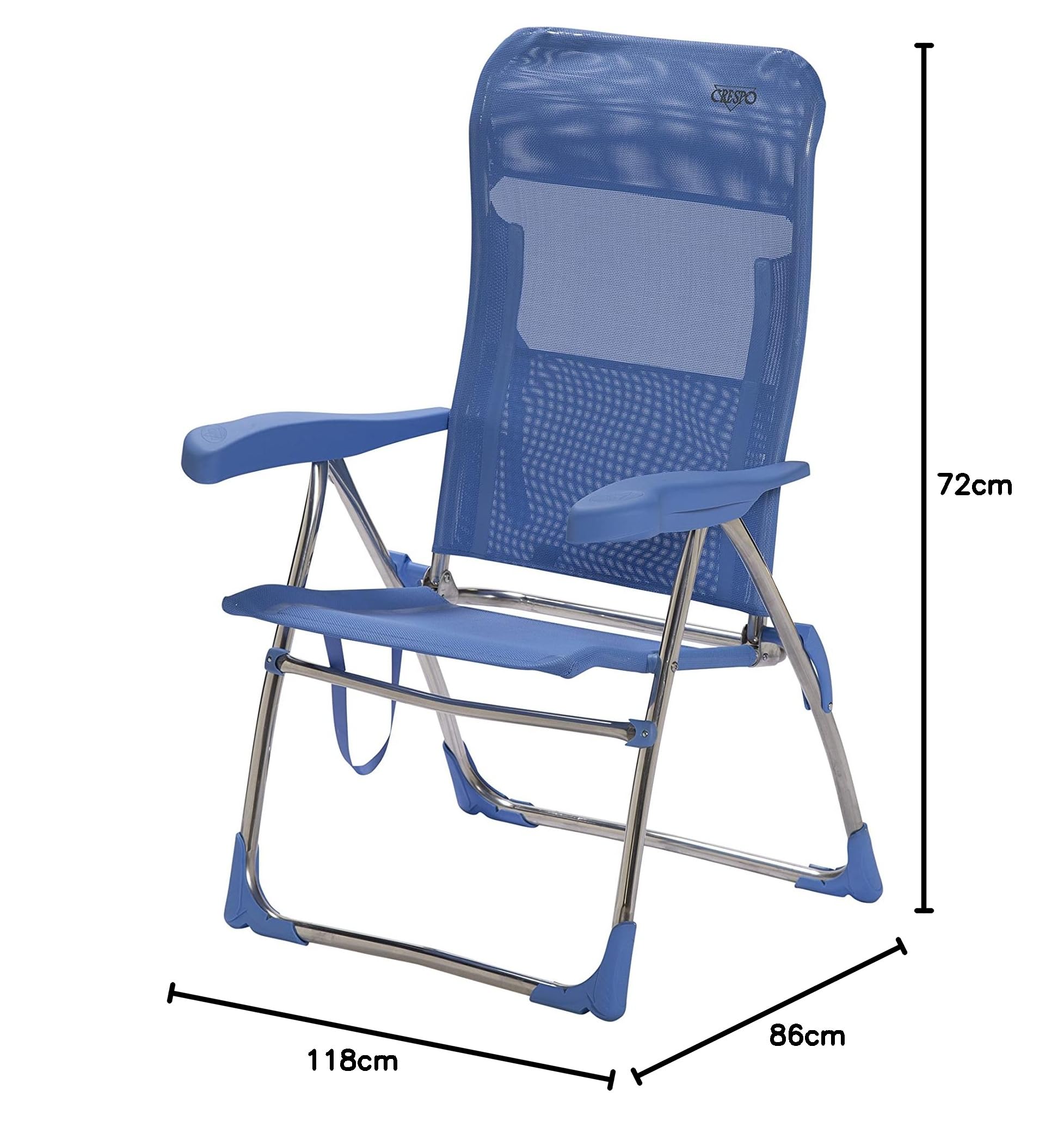 Crespo - Silla de Playa - AL/206 - Azul