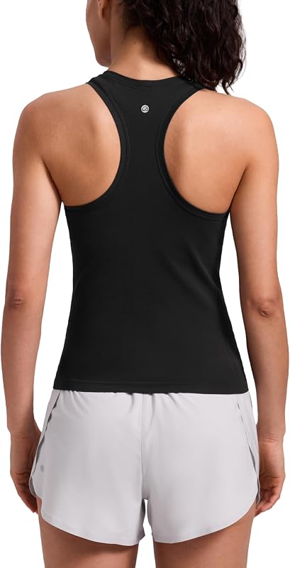 Seamless Racerback Tank Waist Length