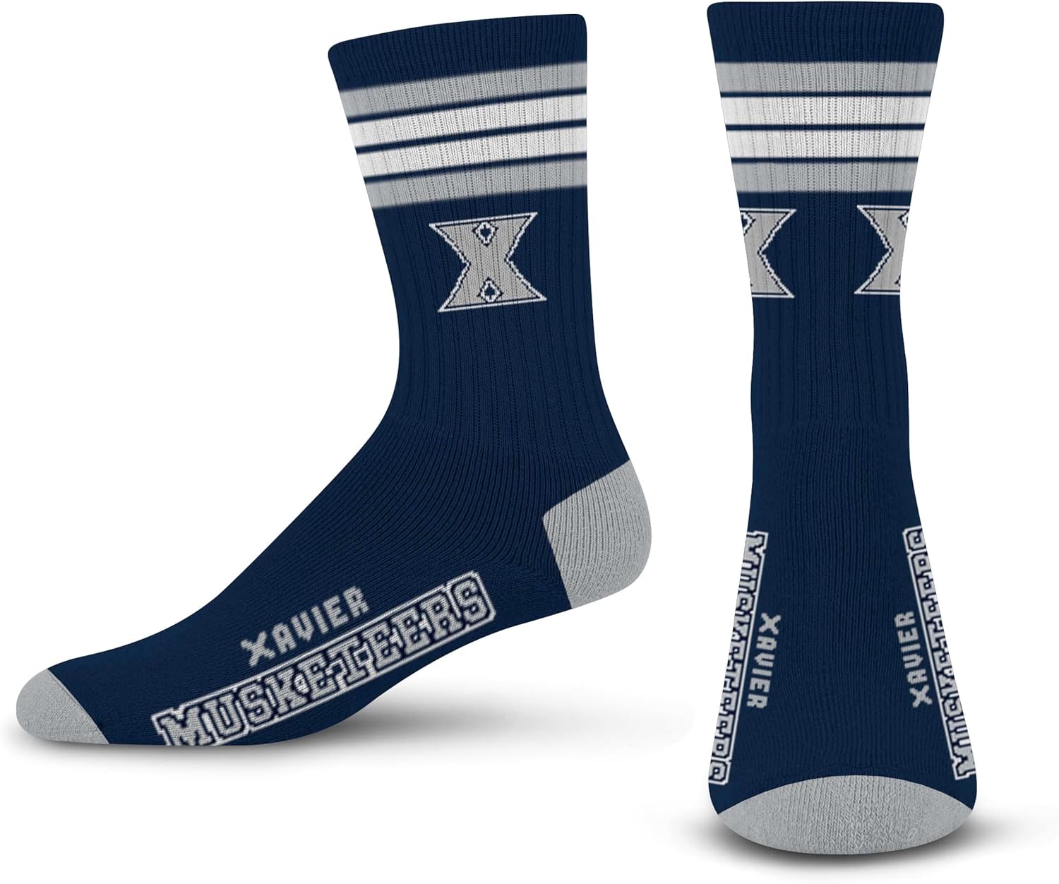 For Bare Feet 4 Stripe Deuce Crew NCAA