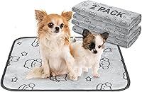 Vista 26 de Qeils Almohadillas Reutilizables para Cachorros, Paquete de 2 Almohadillas Lavables para Orina de Perros, Almohadilla Antideslizante Impermeable